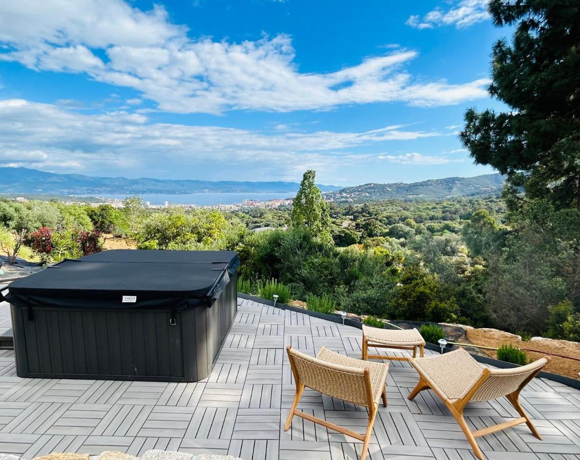 Casa Lc Chambre2 Vue Mer Jacuzzi Ajaccio  Exterior foto